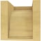 Ekena Millwork 8"W x 8"D x 8"H Wide Warren Rough Cedar Woodgrain TimberThane Corbel, Primed Tan CORUR08X08X08WARRCPR - alternate 3